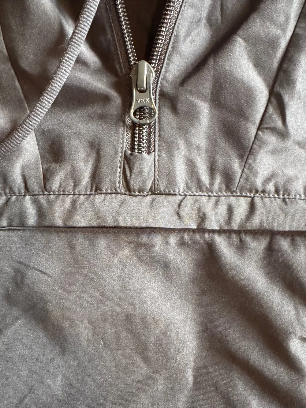 Adidas Originals Black Anorak Windbreaker Hoodie Jacket Size XL